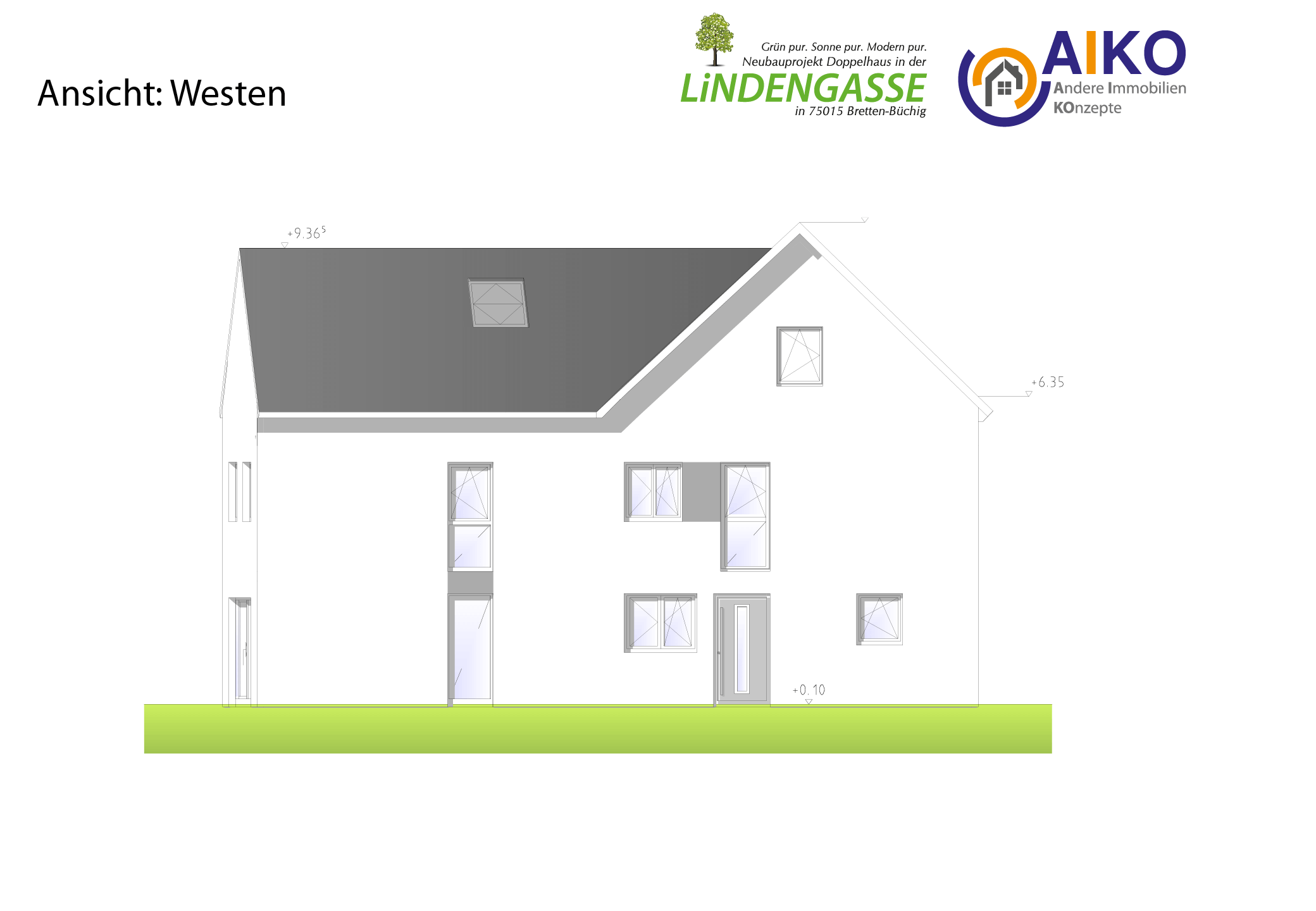 Ansicht Westen