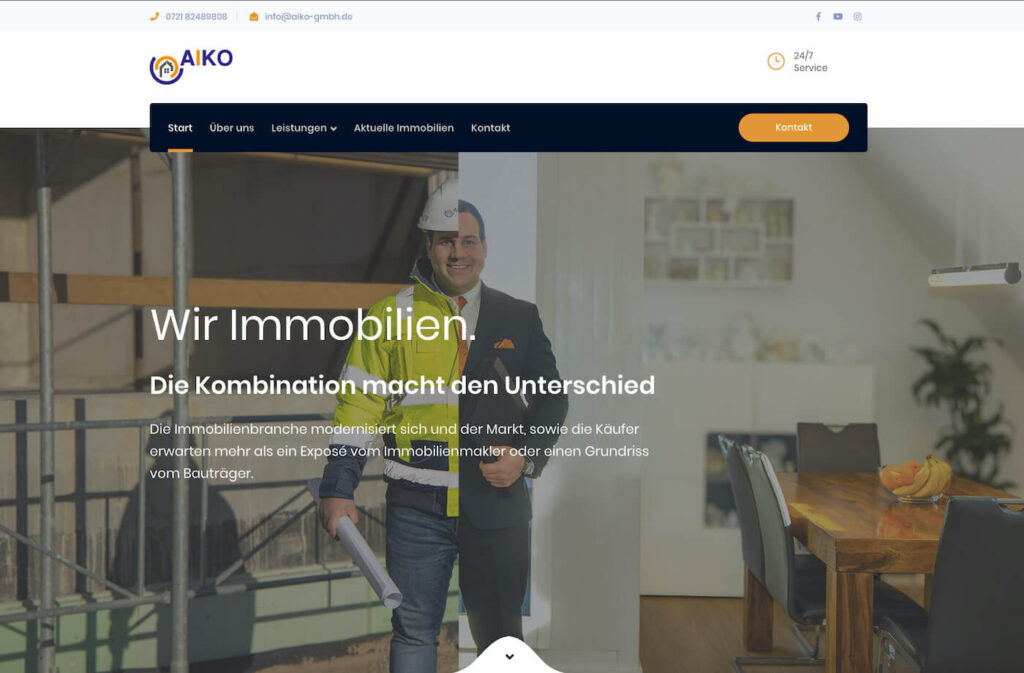 neue AIKO Website